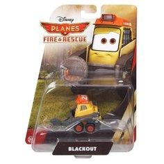 Disney Planes Машинка Blackout на блистере Mattel
