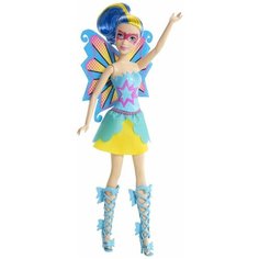 Barbie Кукла Супер-принцесса цвет платья голубой желтый