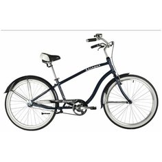 Городской велосипед Stinger Cruiser 26" (2021) синий 18" (требует финальной сборки)