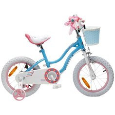 Детский велосипед Royal Baby Star Girl 12 синий (требует финальной сборки)