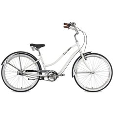 Городской велосипед Stinger Cruiser Nexus Lady 26" (2021) белый 16" (требует финальной сборки)