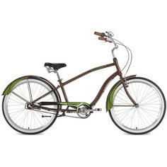 Городской велосипед Stinger Cruiser Nexus 26" (2021) коричневый 18" (требует финальной сборки)