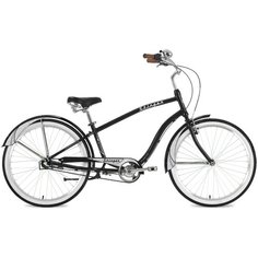 Городской велосипед Stinger Cruiser Nexus 26" (2021) черный 18" (требует финальной сборки)