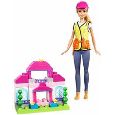 Набор Barbie Строитель, 29 см, FCP76