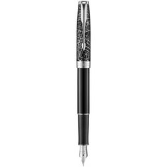 PARKER перьевая ручка Sonnet Special Edition 2018 F541, черный цвет чернил