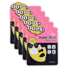 Berrisom Пузырьковые маски для лица Oops Soda Bubble Mask PoreTox Fruit – маска для очищения пор 5 шт.