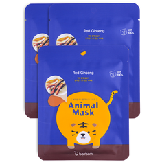 Berrisom Тканевые маски Animal Mask Tiger - Тигр 3 шт.