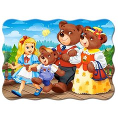 Пазл "Три медведя", 30 элементов Castorland