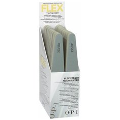 Пилка-баф OPI Buffer Flex Green 220/280 File, 16 шт