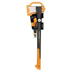 Колун FISKARS X21 + универсальный нож черный/оранжевый