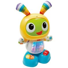 Интерактивная развивающая игрушка Fisher-Price Веселые ритмы. Обучающий робот Бибо (DJX26), желтый