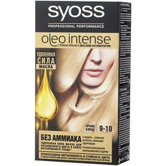 Syoss Oleo Intense Стойкая краска для волос, 9-10 Яркий блонд