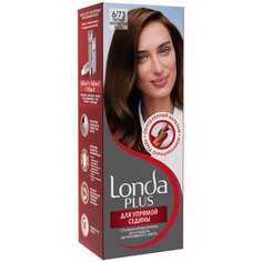 Londa для Упрямой седины стойкая крем-краска для волос, 6/73 (36) светлый золотистый шатен