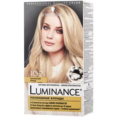 Schwarzkopf Luminance Роскошные блонды Стойкая краска для волос, 10.2, Ангельский блонд