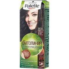 Palette Фитолиния Шоколадный Мокко стойкая крем-краска для волос, 800 3-0 Темно-каштановый