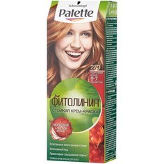 Palette Фитолиния Стойкая крем-краска для волос, 270 9-7 Пленительный медный, 110 мл