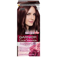 GARNIER Color Sensation Рубиновые шатенки стойкая крем-краска для волос, 5.51, Рубиновая Марсала