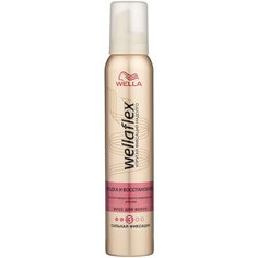 Wella мусс Wellaflex Укладка и восстановление, 200 мл