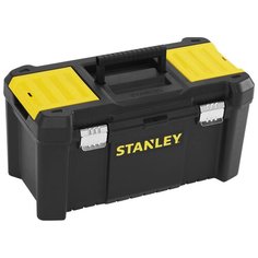 Ящик с органайзером STANLEY STST1-75521 Essential Toolbox Metal Latch 48.2x25.4x25 см 19 черный
