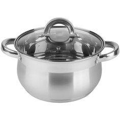 Кастрюля Appetite Elisa, 4.5 л, серебристый