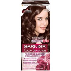 GARNIER Color Sensation стойкая крем-краска для волос, 4.15, Благородный рубин