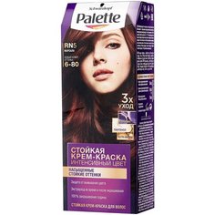 Palette Интенсивный цвет Стойкая крем-краска для волос, RN5 6-80 Марсала