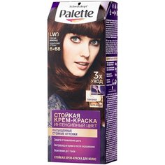 Palette Интенсивный цвет Стойкая крем-краска для волос, LW3 6-68 Горячий шоколад