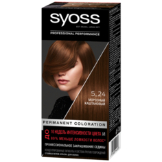 Syoss Color Стойкая крем-краска для волос, 5-24 Морозный каштановый