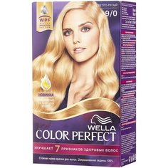 Wella Color Perfect Стойкая крем-краска для волос, 9/0 Светло-русый