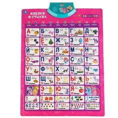 Электронный плакат Умка Азбука в стихах My Little Pony KH170002-WG2