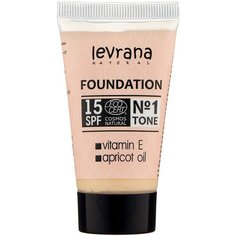 Levrana Тональный крем Foundation, 30 мл, оттенок: тон №1