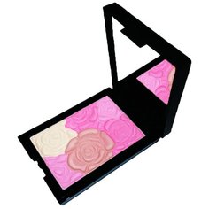 POSH Минеральные румяна + хайлайтер + контуринг 3, персиковая свежесть