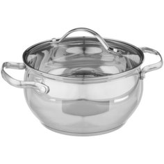 Кастрюля Mallony Mela, 2.5 л, стальной