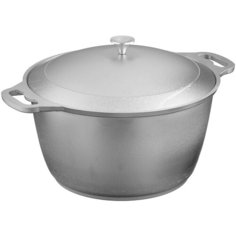 Кастрюля Kukmara к60, 6 л, серебристый