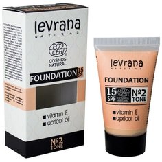 Levrana Тональный крем Foundation, 30 мл, оттенок: тон №2