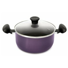 Кастрюля Tefal Cook Right, 3.5 л, черная смородина