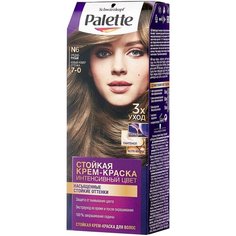 Palette Интенсивный цвет Стойкая крем-краска для волос, N6 7-0 Средне-русый