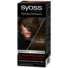 Syoss Color Стойкая крем-краска для волос, 4-1 Каштановый
