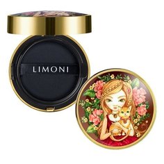 Limoni Тональный флюид All Stay Cover Cushion SPF 35 / PA++ Animal Princess, оттенок: 02 medium