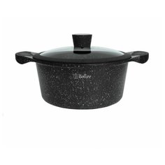 Кастрюля Bollire Milano BR-1103, 4.3 л, черный