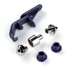 Prym Насадки для пробивания отверстий для щипцов Vario, 6 шт. фиолетовый/серебристый