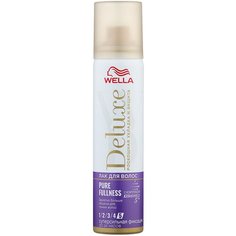 Wella Лак для волос Deluxe Pure fullness, экстрасильная фиксация, 75 мл