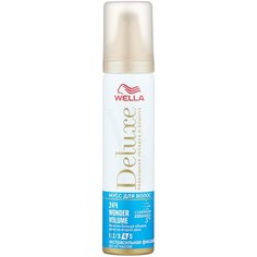 Wella Deluxe мусс для волос 24 Wonder Volume, 75 мл
