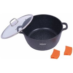 Кастрюля Bohmann 7350-24MRB, 3.9 л, черный