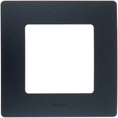 Рамка 1п Legrand672581 Etika, антрацит