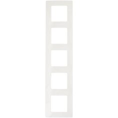 Рамка 5п Legrand672505 Etika, белый