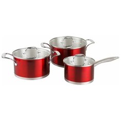 Набор посуды Pomi dOro Prezioso PSS-640027 6 пр. красный