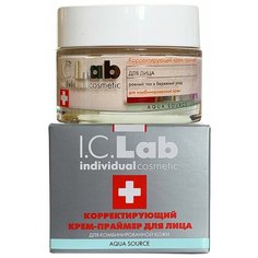 I.C.Lab Корректирующий крем-праймер для лица Aqua Source 50 мл бежевый
