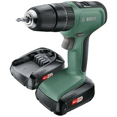 Аккумуляторная ударная дрель-шуруповерт BOSCH UniversalImpact 18 1.5Ач х2 коробка