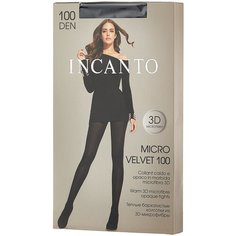 Колготки Incanto Micro Velvet, 100 den, размер 2-S, nero (черный)